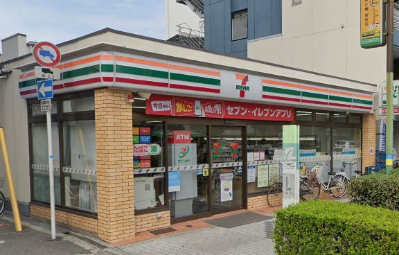 セブン-イレブン 大阪西田辺駅東店の画像
