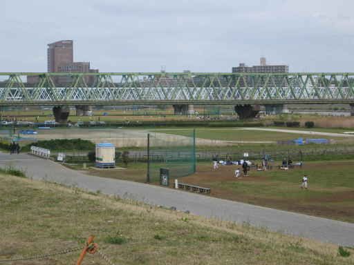 江戸川河川敷（東小岩側）の画像