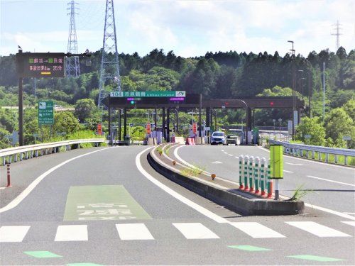 首都圏中央連絡自動車道(松尾横芝-木更津) 市原鶴舞IC 下り 入口の画像