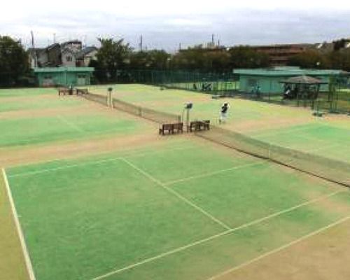 落合中央公園 庭球場の画像