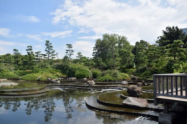 しながわ区民公園勝島の海の画像