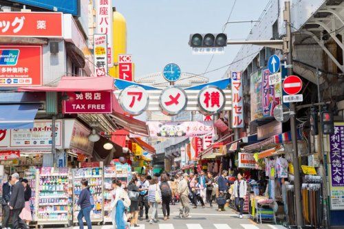 アメ横商店街の画像