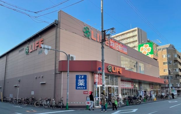 ライフ大国町店の画像