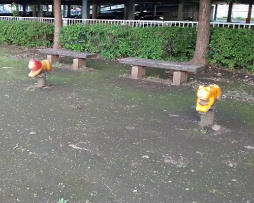 東山宿舎公園の画像