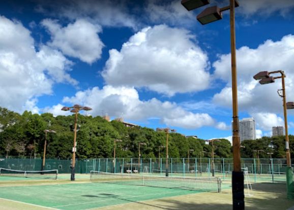 木場公園庭球場（テニスコート）の画像