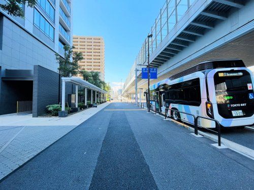 BRT「勝どき」バス停の画像