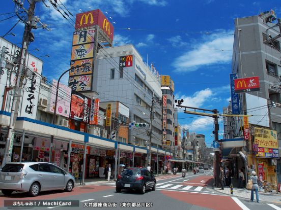 大井町商店街の画像