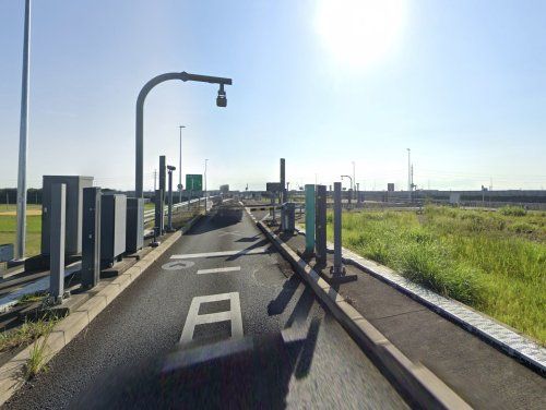 東名高速道路 大井川焼津藤枝スマートIC 下り 入口の画像