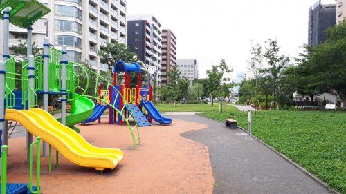 築地川公園の画像