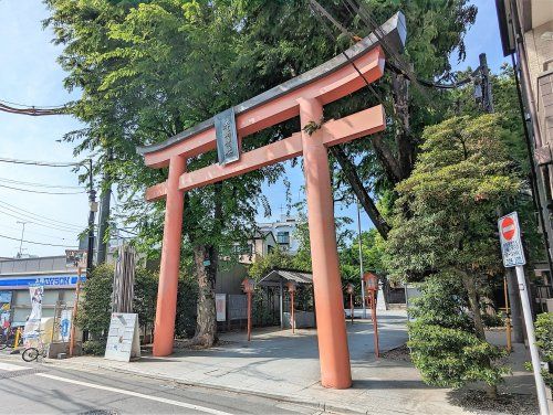 牛込総鎮守 赤城神社の画像