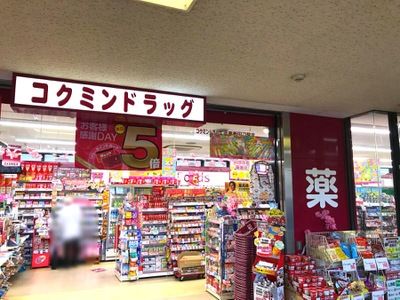 コクミンドラッグ近鉄新田辺駅店の画像