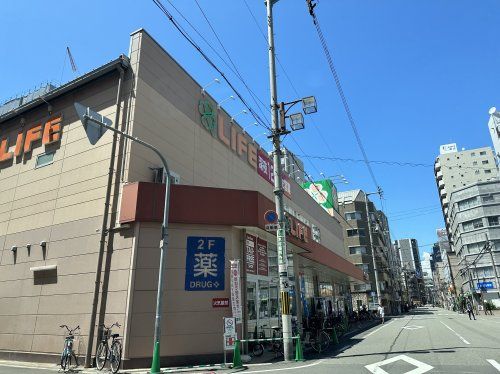 ライフ大国町店の画像