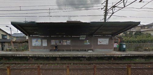 京福北野線　宇多野駅の画像