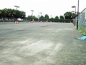 太田市新浜公園テニスコートの画像