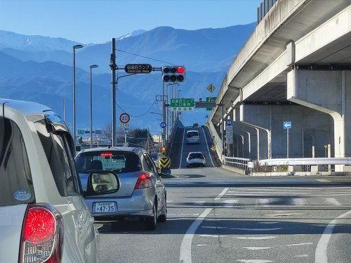 新山梨環状道路　田富西ランプの画像