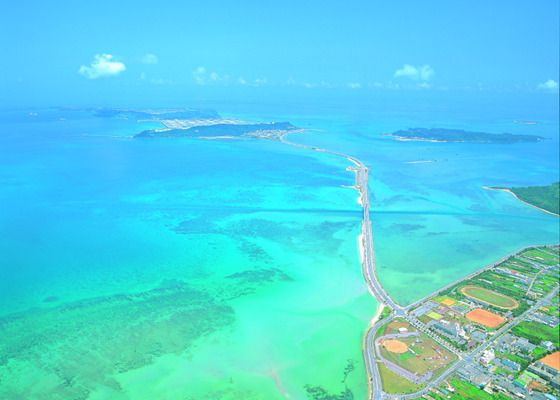 海中道路の画像