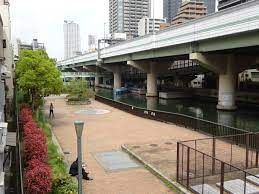 東横堀緑道の画像