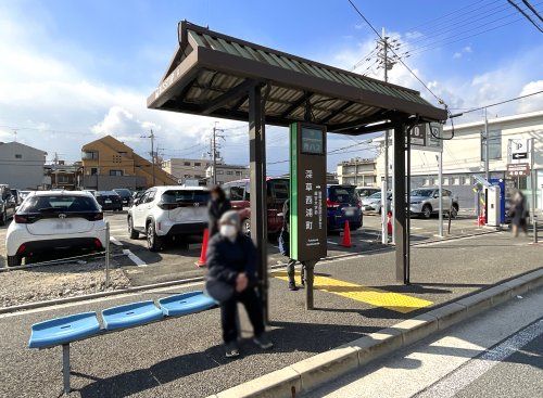 市バス【深草西浦町停】の画像