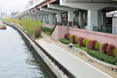 隅田川緑道公園の画像