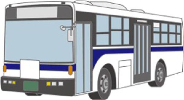 市営バス「西園町」の画像
