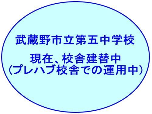 武蔵野市立第五中学校の画像