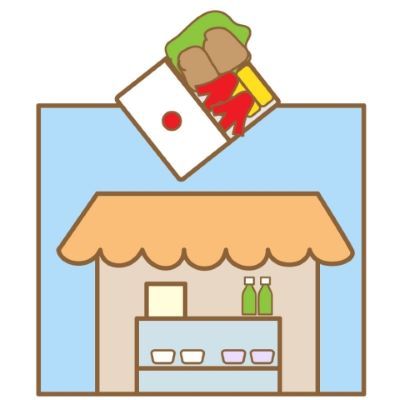 東神田の弁当屋の画像