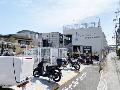 京王八王子駅東自転車駐輪場の画像