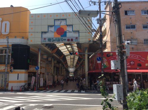 柏里本通商店街の画像