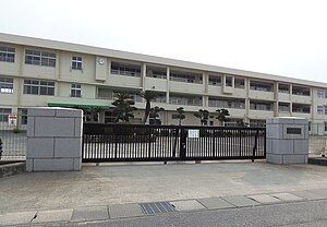 倉敷市立福田中学校の画像