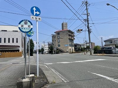 袋町バス停の画像