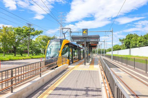 ＬＲＴグリーンスタジアム前駅の画像