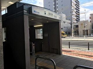 名鉄小牧線「上飯田」駅の画像