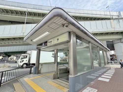 谷町線平野駅6番出口の画像