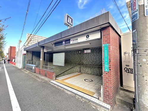 谷町線長原駅2番出口の画像