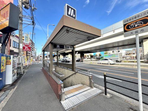 谷町線長原駅3番出口の画像