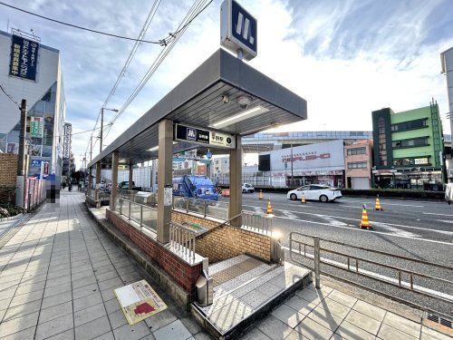 谷町線平野駅1番出口の画像