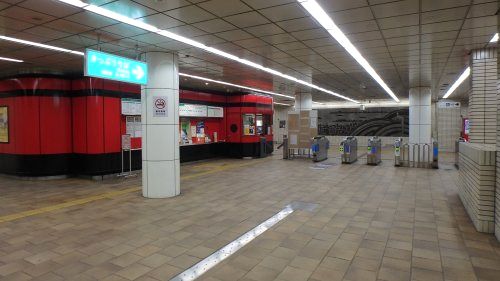 神戸市営地下鉄西神・山手線長田駅の画像